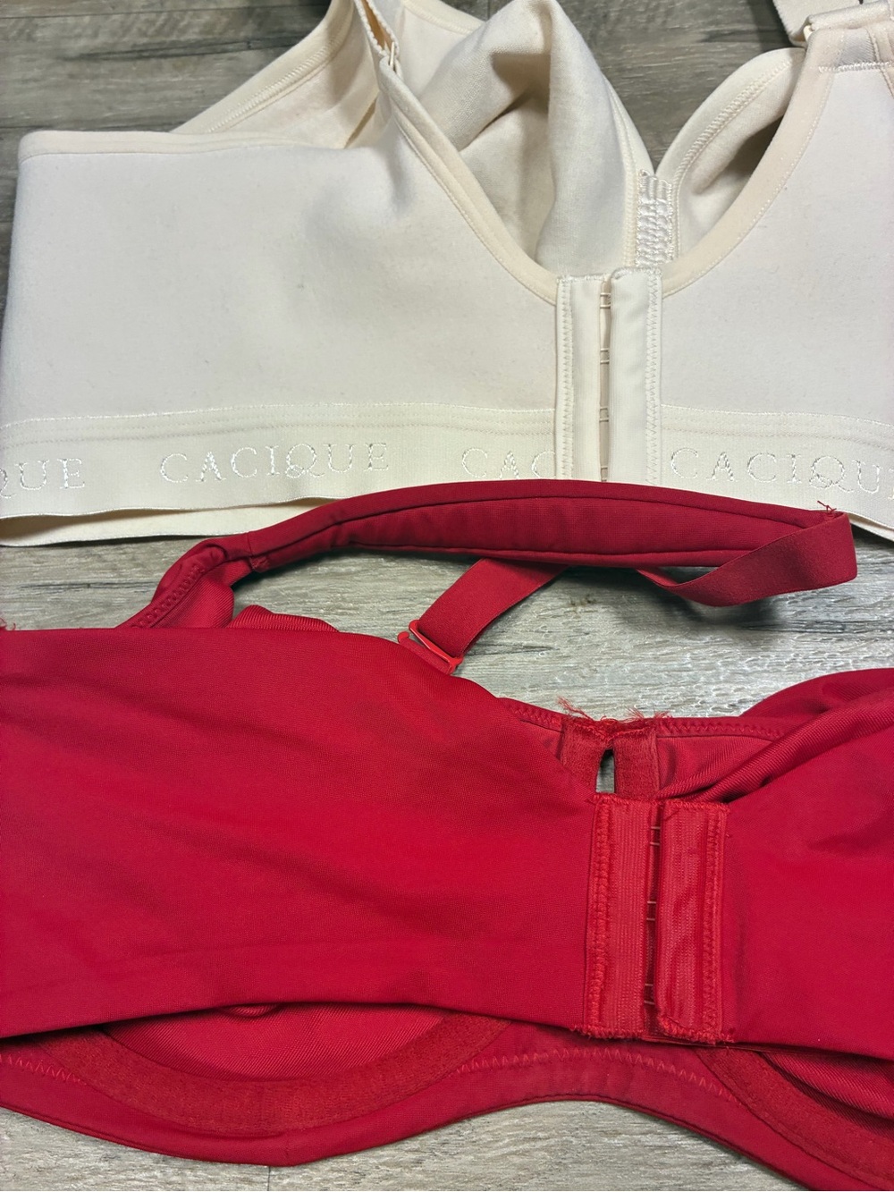 Cacique 2 Bras Underwired Unlined Full Coverage No Wire - Picture 10 of 12